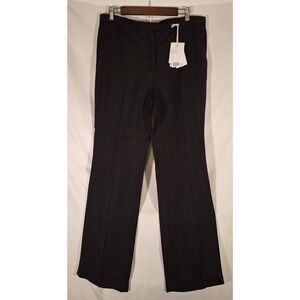 H&M Studio S/S 24 Womens Tailored Viscose Slacks Black Size 2 NEW with‎ tags